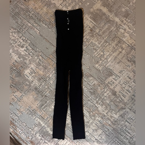 White fox No love Jumpsuit Black - Picture 5 of 6